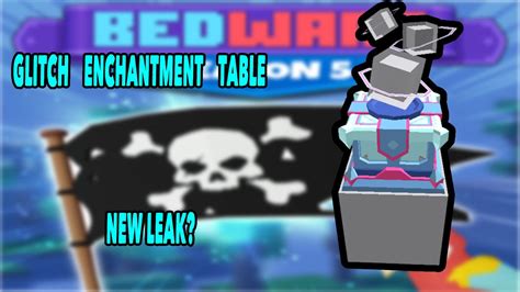 New GLITCH ENCHANTMENT TABLE Update TODAY Roblox Bedwars Custom