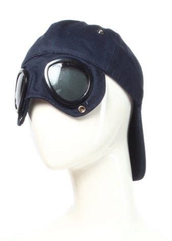 Кепка C.P. Company (Сипи компани): с линзами и очками, goggle night blue