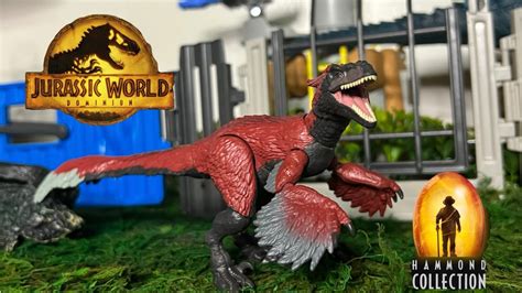 Jurassic World Hammond Collection Pyroraptor First In Hand 4K Unboxing