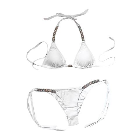 Bikini Brazylijskie Str J K Pielowy Dwucz Ciowy Oficjalne Archiwum Allegro