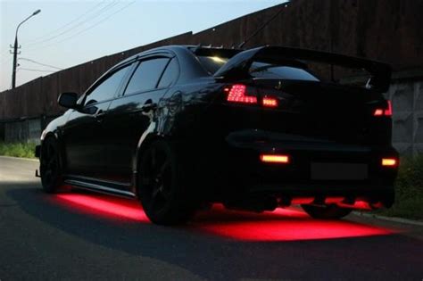 Как сделать подсветку днища автомобиля светодиодными лампами или лентами