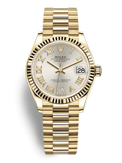 Đồng Hồ Rolex Datejust 31 M278278 0028 Vàng Vàng