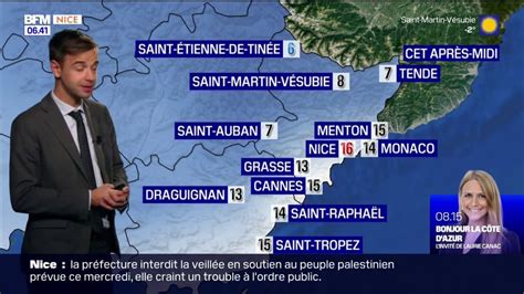 M T O C Te Dazur Une Arriv E Progressive Des Nuages Au Fil De La