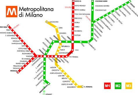 Milan Attractions Map | FREE PDF Tourist City Tours Map Milan 2025