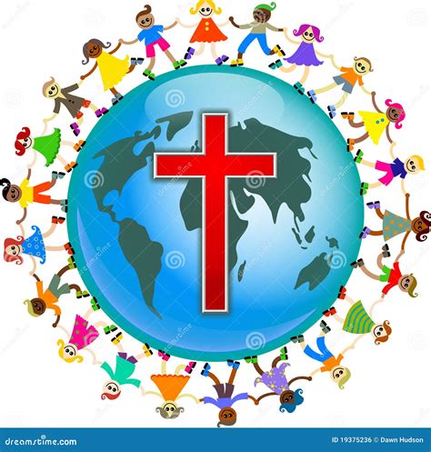 Christian Unity Cross Vector Illustration | CartoonDealer.com #18371414