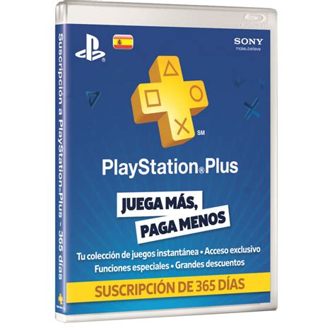 PlayStation Plus Card Suscripción 365 días PcComponentes