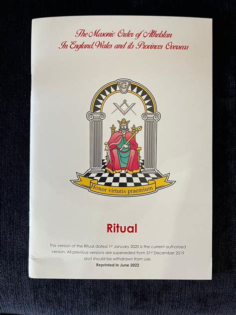 Athelstan Ritual Book | MOA