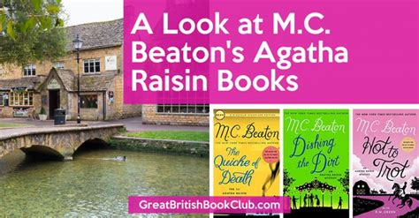 MC Beatons Agatha Raisin Books in Order Feature | British books