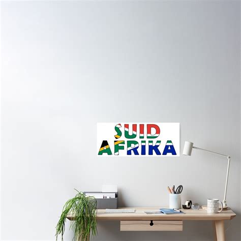 South Africa Suid Afrika Poster For Sale By M0us3 Redbubble