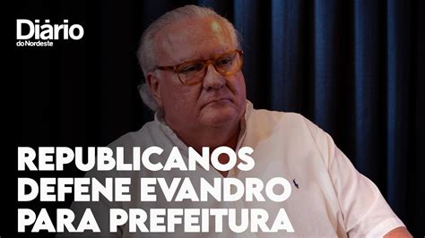 Republicanos Defende Evandro Leit O Como Pr Candidato Do Pt Em