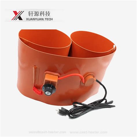 Flexible Silicon Rubber Gre Pipe Drum Heater Heating Blanket 6 8 Buy Gre Pipe Drum Heater