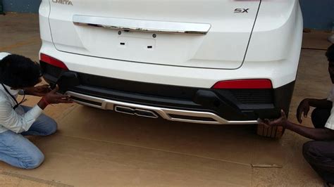 Black Abs Plastic Hyundai Creta Front And Rear Bumper At Rs In Mumbai