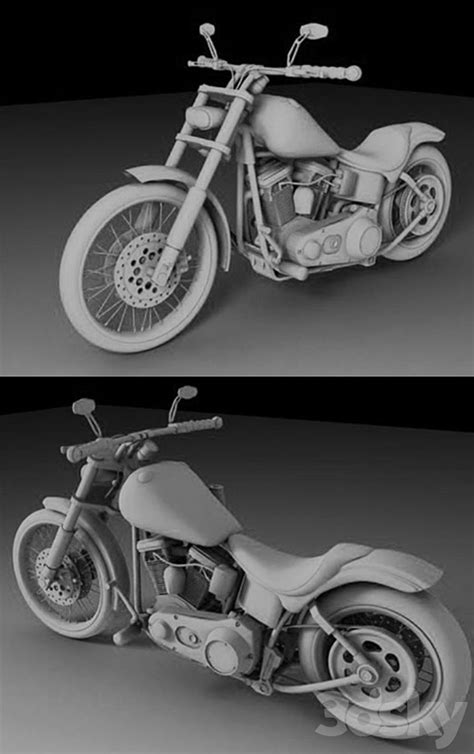 Harley Davidson Transport 3D Model