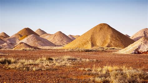 Coober Pedy Stadt Unter Der Erde In Südaustralien