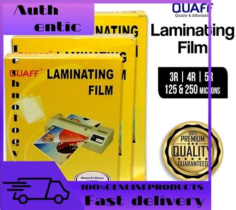 Magic Photo R R R Size Quaff Laminating Film Micron