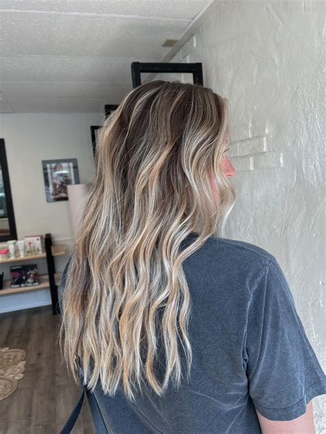 Dimensional Bronde Balayage In Balayage Hair Brunette With Blonde Ombre Hair Blonde