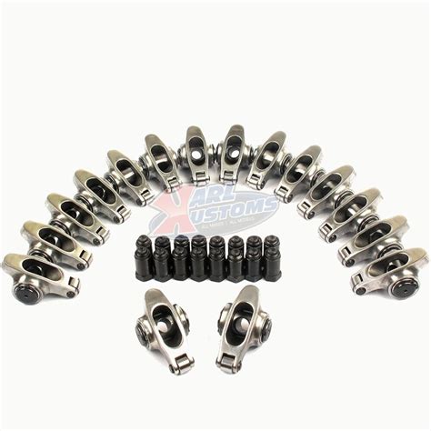 Stainless Steel Roller Rocker Arms Ratio Studs Chevy