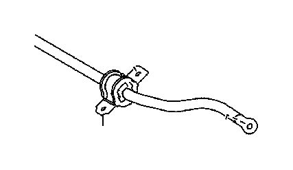 Lexus RC F Suspension Stabilizer Bar Bushing Rear 4881824060