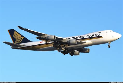 9V SFQ Singapore Airlines Cargo Boeing 747 412F Photo By Marc Najberg