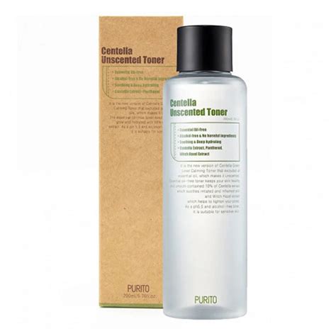Успокаивающий тонер с центеллой Purito Centella Unscented Toner 200 мл ...