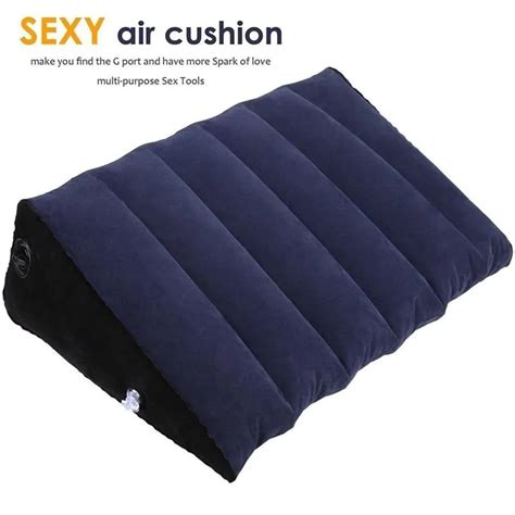 Toughage Sex Furniture Inflatable Cushion Triangle Pillow Sex Position