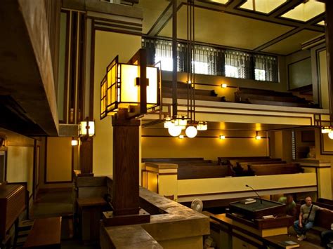 Unity Temple By Frank Lloyd Wright Oak Park Illinois Chicago