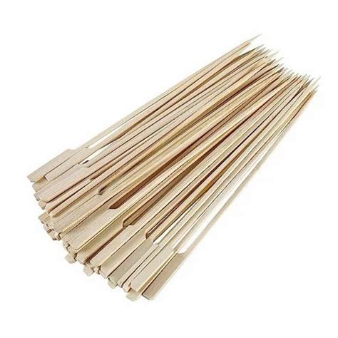 Natural Bamboo Gun Skewers Size Dimension 5 6 7 8 At Rs 35 Pack