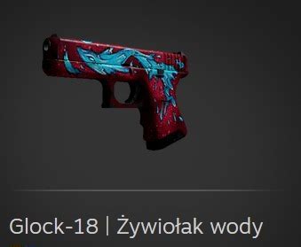 Glock 18 Żywiołak wody cs go skiny CS2 Poznań Kup teraz na