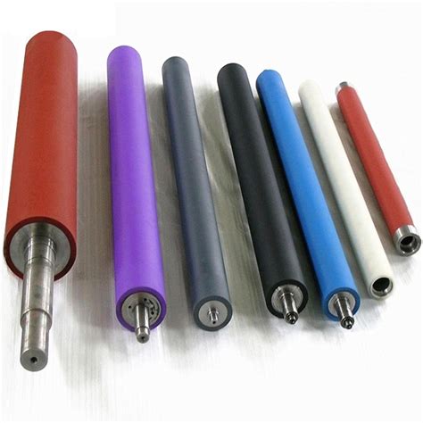 Silicone Flexographic Printing Rubber Roller Use For For Food