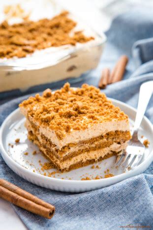 Gingerbread Pumpkin Icebox Cake No Bake The Busy Baker