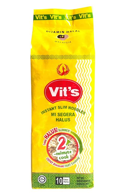 Vit's 650g Instant Noodles Slim/Mi Halus Economy Pack, *No Preservative ...