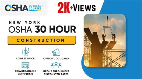 New York Osha 30 Hour Construction Training Workplace Safety Course