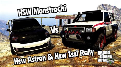 Hsw Maibatsu Monstrociti Vs Astron Issi Rally Gta Drag Races San