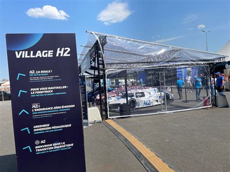 Un Village Hydrogène au cœur des 24 h du Mans France Hydrogène