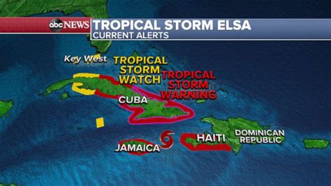 Tropical Storm Elsa Moves Through Caribbean Sets Sights On Us