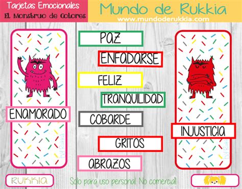 Puzzle Emocional Del Monstruo De Colores Emocional 54 Off