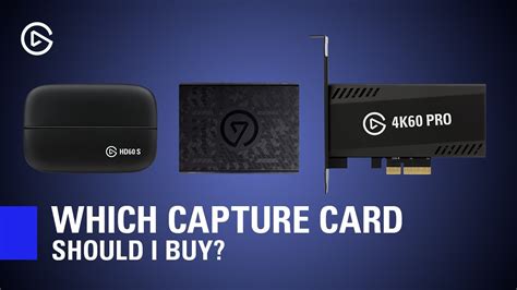 What Capture Card Should I Buy Elgato Capture Card Buyer S Guide