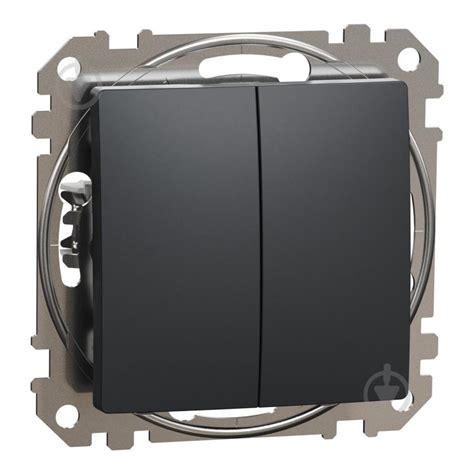 ᐉ Выключатель кнопочный двухклавишный Schneider Electric Sedna Design ...