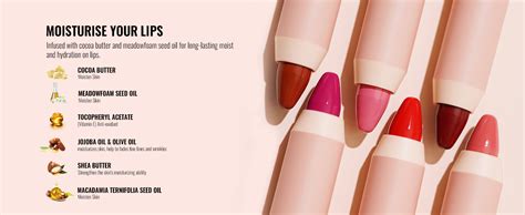 Oulac Pink Nude Lipstick Moisturizing Lipstick Tinted Lip Balm For Dry Lips Hydrating Creamy