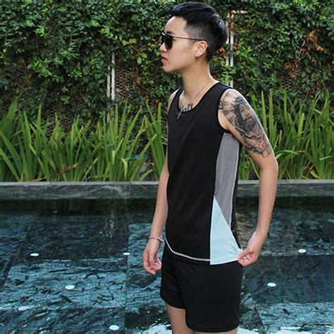 Other Outdoors HaleyChan Women Swimsuit Slim Tomboy Les Swimwear With Chest Binder Flat Boob