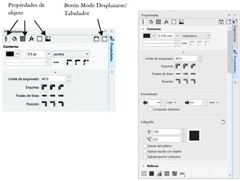 Coreldraw Ayuda Modificar Objetos Con La Ventana Acoplable Propiedades Hot Sex Picture