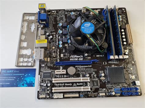 ASRock H61M-GE + i5 2500K + 4GB/8GB/16GB RAM - Račun / R1 / Jamstvo