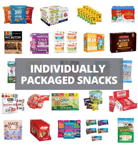 Individually Wrapped Snacks | For School, parties and more!