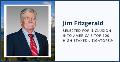 Jim Fitzgerald Americas Top 100 High Stakes Litigators®