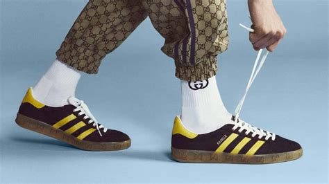 All The Details Of The Upcoming Gucci X Adidas Gazelle Collection