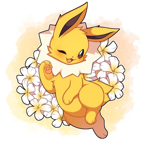 Jolteon 」sevi 🌸🌿のイラスト