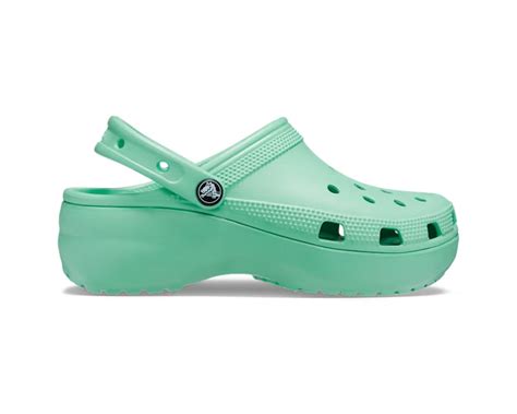 Crocs Classic Platform Clog Jade Stone World Of Clogs