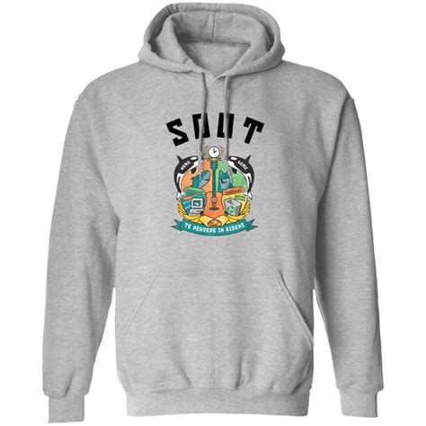 FreshMerch Wilbur Soot Merch Soot College Sweatshirt Hoodie - Tiotee
