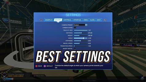 Best Rocket League Settings 2021 Pro Settings In Desc Youtube