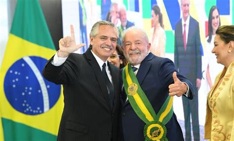 Alberto Fernández Acompañó A Lula En La Ceremonia De Asunción A Su